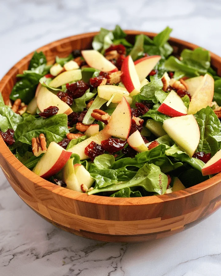 Parfait Salade croustillante dautomne aux pommes et bacon