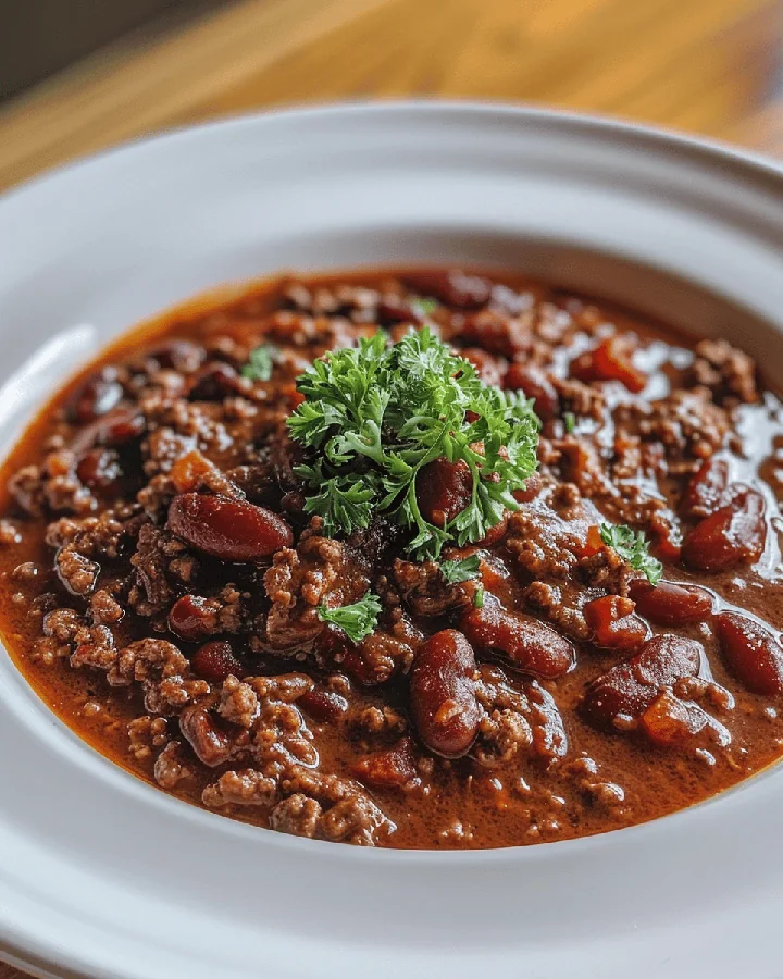 Parfait Chili Copieux du Cowboy : Délice du Rancher