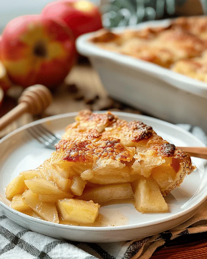 Parfait Croustillant aux pommes dautomne : Délice Granny